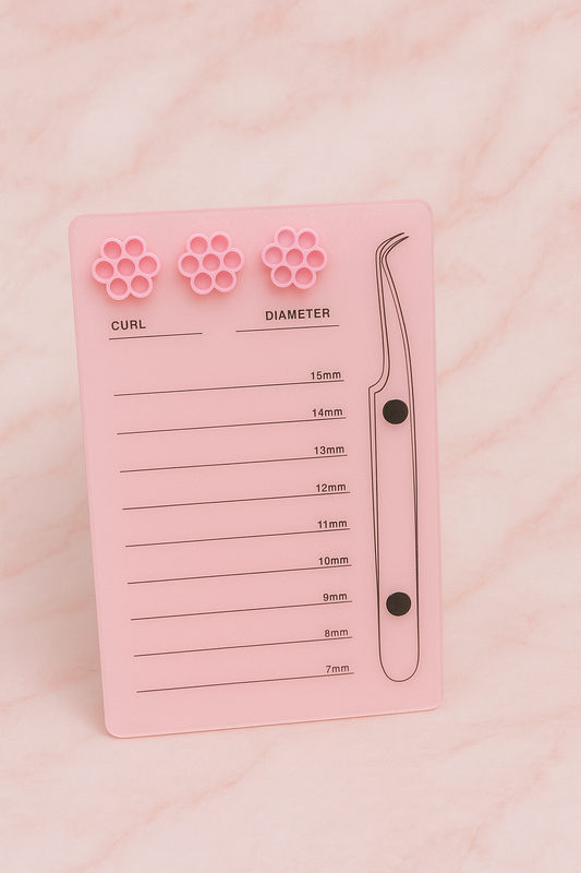 ✨ MyBeautyLashes Lash Tile with Tweezer Magnet ✨