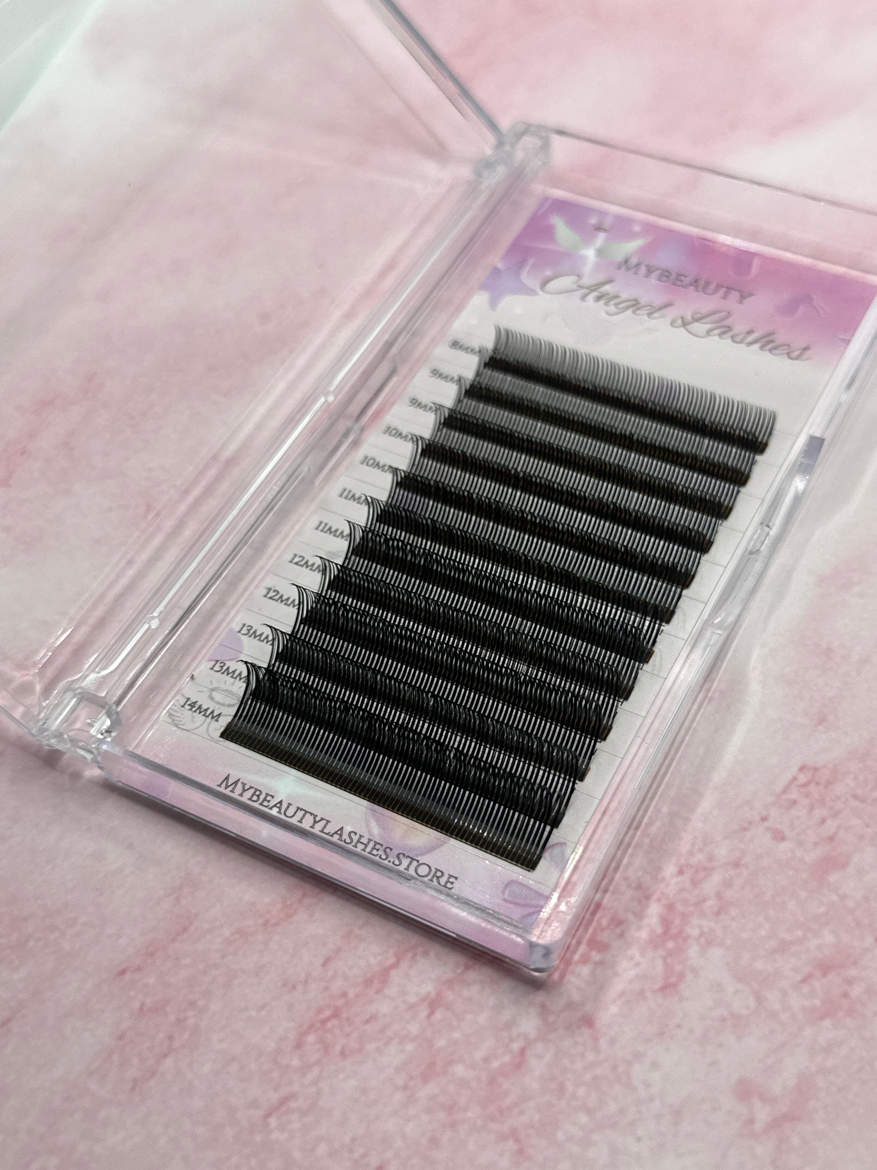 Black Pre-Made Angel Lash Trays