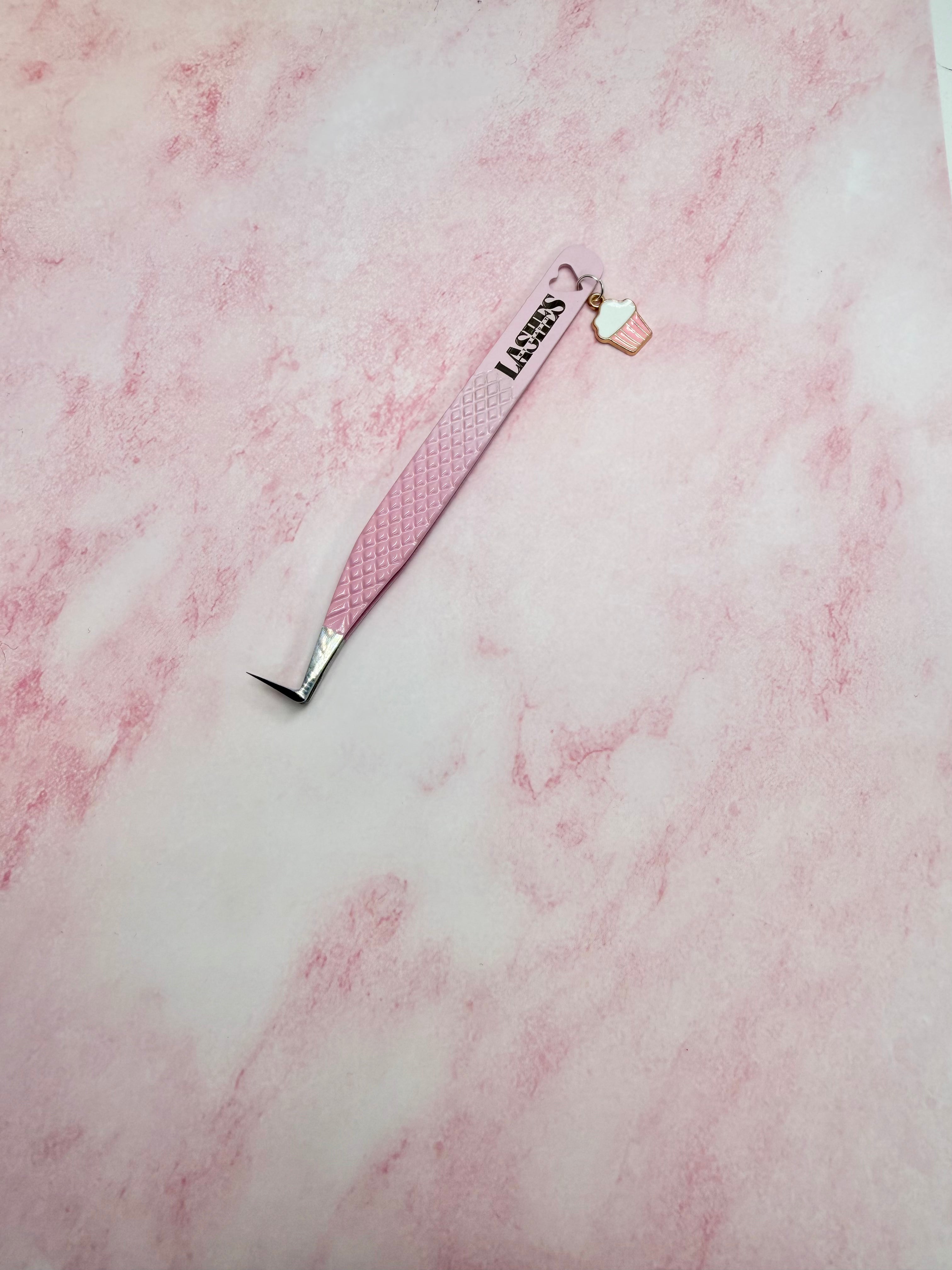 90° Volume Fibre Tweezer with charm