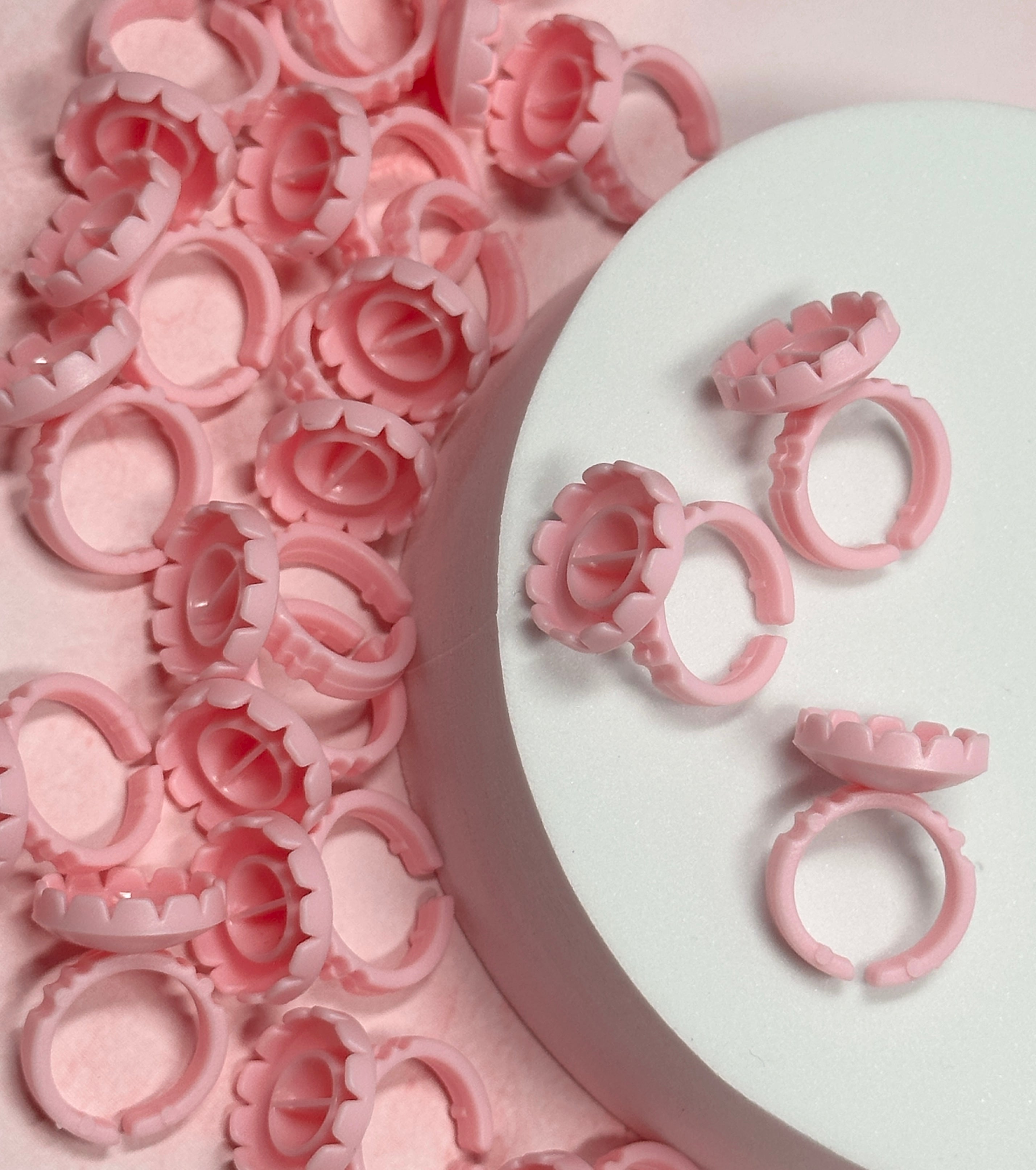 Perfect fan glue rings